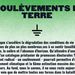 Les soulèvements de la terre